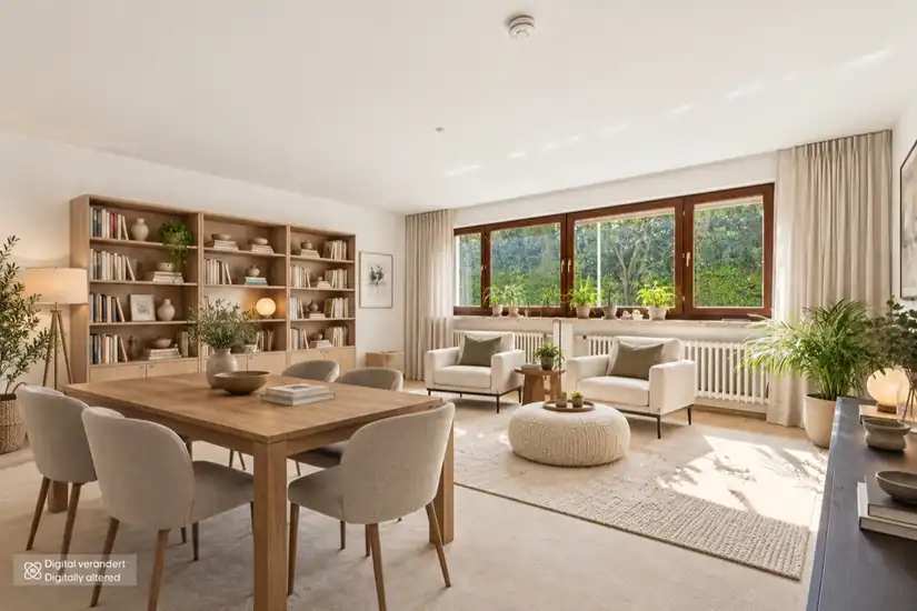 Wohnzimmer (KI-Generiert)