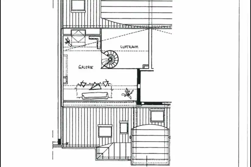Grundriss Galeriegeschoss